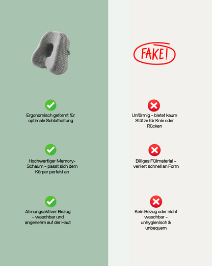 OrthoSleep™ Beinkissen – Der ultimative Komfort für schmerzfreie Nächte
