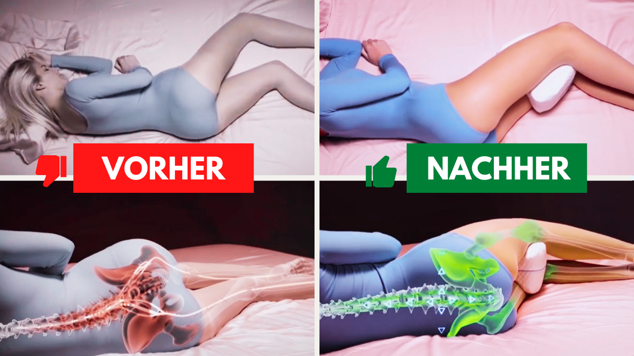 OrthoSleep™ Beinkissen – Der ultimative Komfort für schmerzfreie Nächte